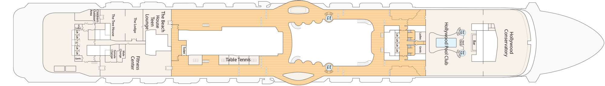 Deck 17 - Sun plan